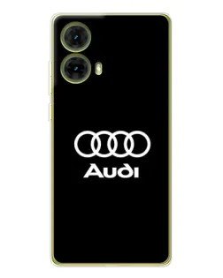 Чехол для Motorola MOTO G85 с картинкой «Классическое лого Audi» Чехол для Motorola MOTO G85 с картинкой «Классическое лого Audi»