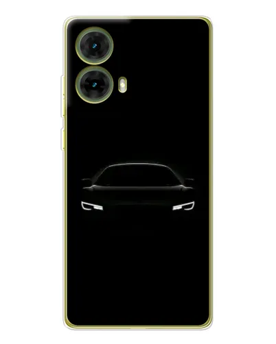 Чехол для Motorola MOTO G85 с картинкой «Взгляд Audi в темноте» Чехол для Motorola MOTO G85 с картинкой «Взгляд Audi в темноте»