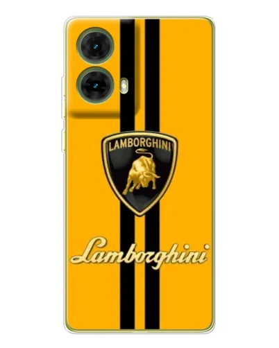 Чехол для Motorola MOTO G85 с картинкой «Lamborghini Stripe желтый» Чехол для Motorola MOTO G85 с картинкой «Lamborghini Stripe желтый»
