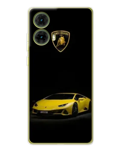 Чехол для Motorola MOTO G85 с картинкой «Lamborghini желтый акцент» Чехол для Motorola MOTO G85 с картинкой «Lamborghini желтый акцент»
