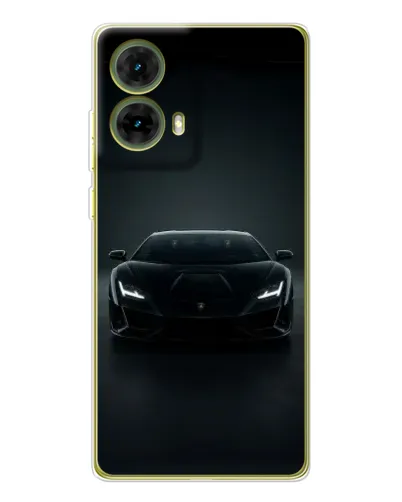 Чехол для Motorola MOTO G85 с картинкой «Черный Lamborghini Aventador» Чехол для Motorola MOTO G85 с картинкой «Черный Lamborghini Aventador»