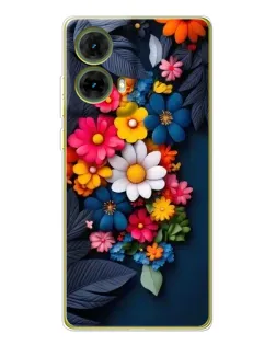 Чохол для Motorola MOTO G85 з картинкою «Квіткова феєрія»