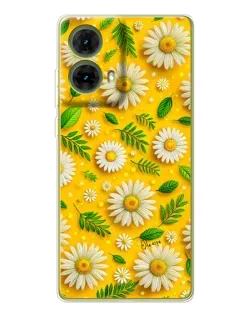 Чохол для Motorola MOTO G85 з картинкою «Ромашкове сонце»