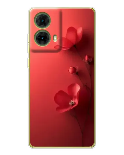 Чехол для Motorola MOTO G85 с картинкой «Маковые соцветия» Чехол для Motorola MOTO G85 с картинкой «Маковые соцветия»