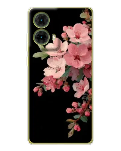 Чехол для Motorola MOTO G85 с картинкой «Розовая ветка сакуры» Чехол для Motorola MOTO G85 с картинкой «Розовая ветка сакуры»