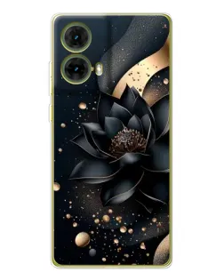 Чохол для Motorola MOTO G85 з картинкою «Чорний лотос»