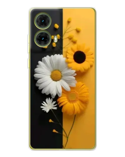 Чехол для Motorola MOTO G85 с картинкой «Подсолнух и ромашка» Чехол для Motorola MOTO G85 с картинкой «Подсолнух и ромашка»