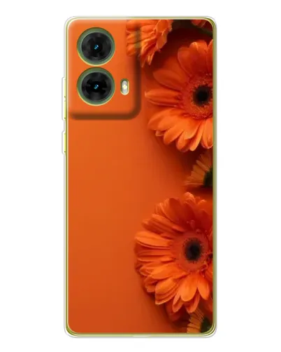 Чехол для Motorola MOTO G85 с картинкой «Оранжевые герберы» Чехол для Motorola MOTO G85 с картинкой «Оранжевые герберы»