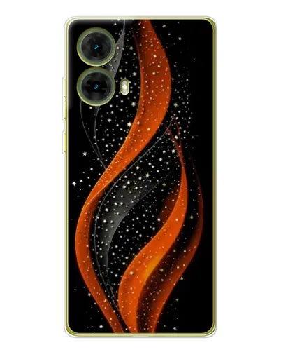 Чехол для Motorola MOTO G85 с картинкой «Огненная звездная волна» Чехол для Motorola MOTO G85 с картинкой «Огненная звездная волна»