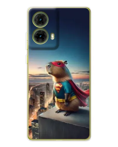 Чехол для Motorola MOTO G85 с картинкой «Капи-мен супергерой» Чехол для Motorola MOTO G85 с картинкой «Капи-мен супергерой»
