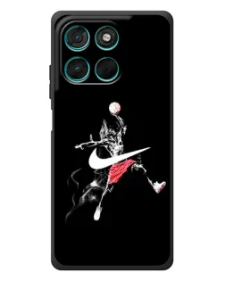 Чехол для Motorola MOTO G86 Power с картинкой «Jordan Jumpman»