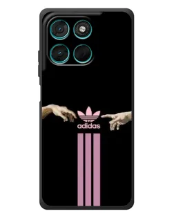 Чехол для Motorola MOTO G86 Power с картинкой «Adidas Hands»