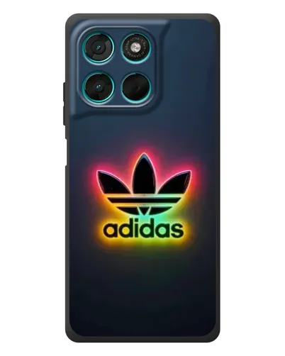 Чехол для Motorola MOTO G86 Power с картинкой «Неоновый Adidas» Чехол для Motorola MOTO G86 Power с картинкой «Неоновый Adidas»