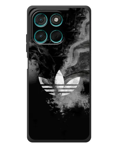 Чехол для Motorola MOTO G86 Power с картинкой «Абстрактный дым Adidas» Чехол для Motorola MOTO G86 Power с картинкой «Абстрактный дым Adidas»