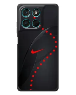 Чехол для Motorola MOTO G86 Power с картинкой «Абстрактный дизайн Nike»