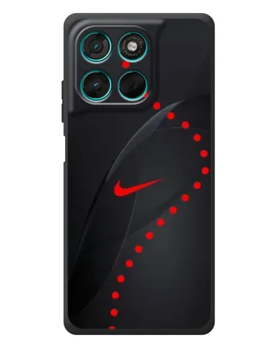 Чехол для Motorola MOTO G86 Power с картинкой «Абстрактный дизайн Nike»