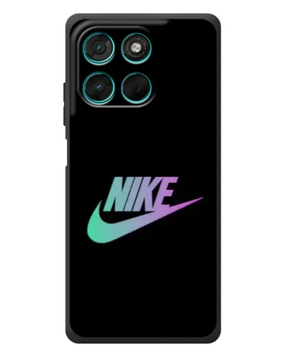 Чехол для Motorola MOTO G86 Power с картинкой «Nike — городская ночь»