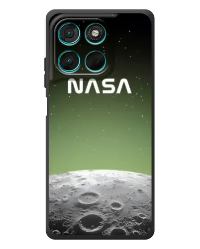 Чехол для Motorola MOTO G86 Power с картинкой «NASA — лунный градиент»