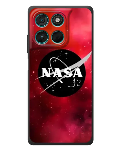 Чехол для Motorola MOTO G86 Power с картинкой «NASA — красная туманность»