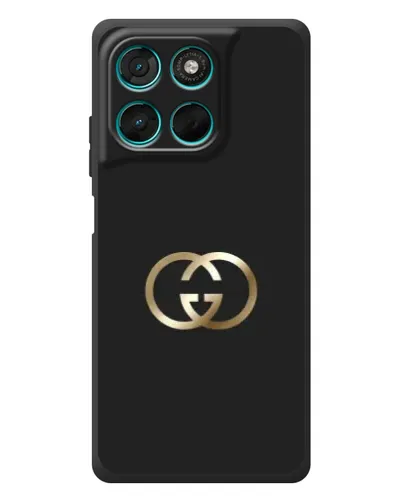 Чехол для Motorola MOTO G86 Power с картинкой «Минимализм Gucci»