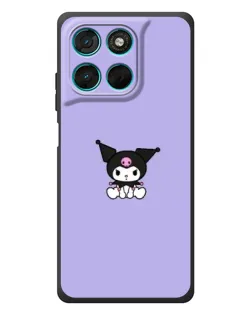 Чехол для Motorola MOTO G86 Power с картинкой «Kuromi — фиолетовый минимализм» Чехол для Motorola MOTO G86 Power с картинкой «Kuromi — фиолетовый минимализм»
