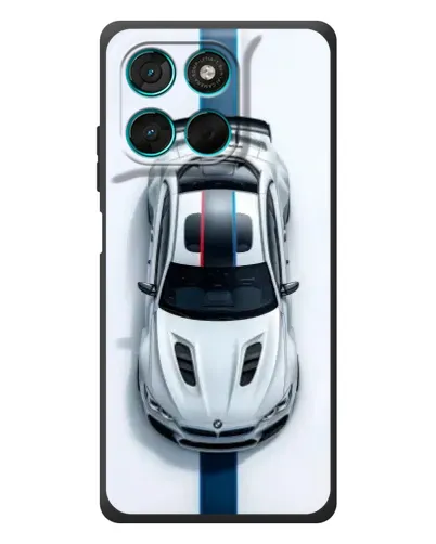 Чехол для Motorola MOTO G86 Power с картинкой «Вид сверху — BMW M»