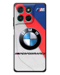 Чехол для Motorola MOTO G86 Power с картинкой «BMW Performance стиль»