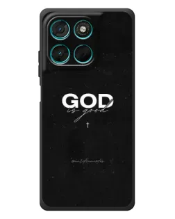 Чехол для Motorola MOTO G86 Power с картинкой «GOD — Бог над всем»