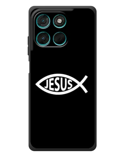 Чехол для Motorola MOTO G86 Power с картинкой «Классический Jesus»