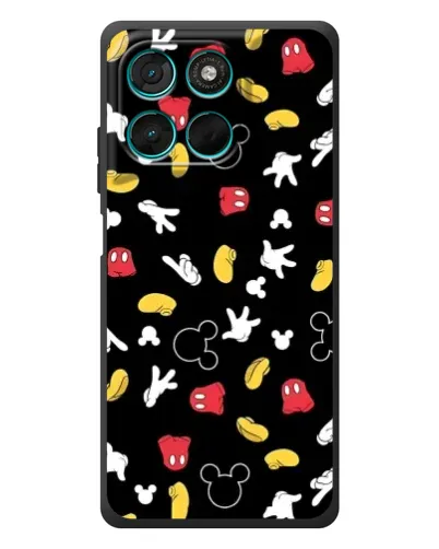 Чехол для Motorola MOTO G86 Power с картинкой «Графический принт лапок» Чехол для Motorola MOTO G86 Power с картинкой «Графический принт лапок»