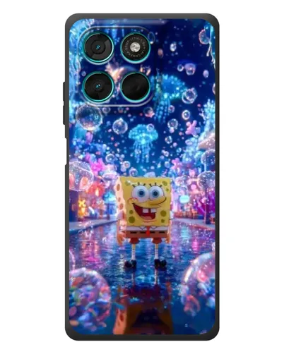 Чехол для Motorola MOTO G86 Power с картинкой «Неоновый океан» Чехол для Motorola MOTO G86 Power с картинкой «Неоновый океан»
