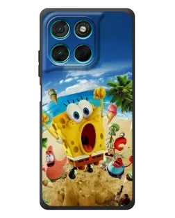 Чехол для Motorola MOTO G86 Power с картинкой «Развлечения на пляже»