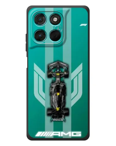 Чехол для Motorola MOTO G86 Power с картинкой «Mercedes AMG Petronas»