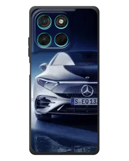 Чехол для Motorola MOTO G86 Power с картинкой «Mercedes EQ — будущее»