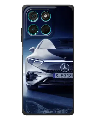 Чехол для Motorola MOTO G86 Power с картинкой «Mercedes EQ — будущее»