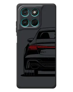 Чехол для Motorola MOTO G86 Power с картинкой «Задняя часть Audi — арт»