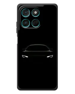 Чехол для Motorola MOTO G86 Power с картинкой «Взгляд Audi в темноте»