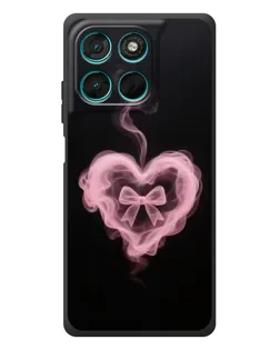 Чехол для Motorola MOTO G86 Power с картинкой «Дымчатое сердце»