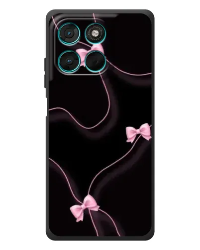 Чехол для Motorola MOTO G86 Power с картинкой «Розовые ленты» Чехол для Motorola MOTO G86 Power с картинкой «Розовые ленты»