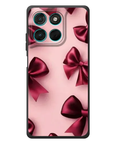 Чехол для Motorola MOTO G86 Power с картинкой «Бордовый атлас» Чехол для Motorola MOTO G86 Power с картинкой «Бордовый атлас»