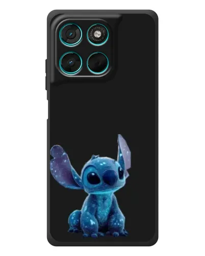 Чехол для Motorola MOTO G86 Power с картинкой «Стич на черном» Чехол для Motorola MOTO G86 Power с картинкой «Стич на черном»
