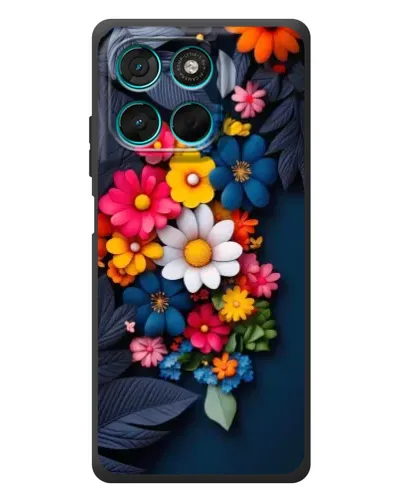 Чехол для Motorola MOTO G86 Power с картинкой «Цветочная феерия» Чехол для Motorola MOTO G86 Power с картинкой «Цветочная феерия»