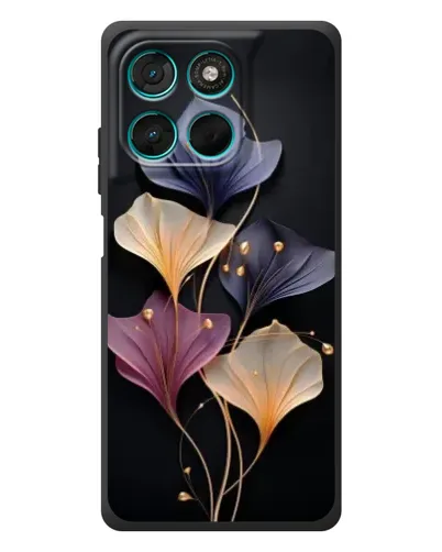 Чехол для Motorola MOTO G86 Power с картинкой «Лиловые цветы грации» Чехол для Motorola MOTO G86 Power с картинкой «Лиловые цветы грации»