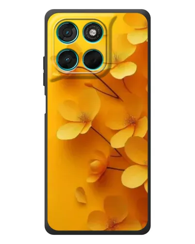 Чехол для Motorola MOTO G86 Power с картинкой «Золотые лепестки» Чехол для Motorola MOTO G86 Power с картинкой «Золотые лепестки»