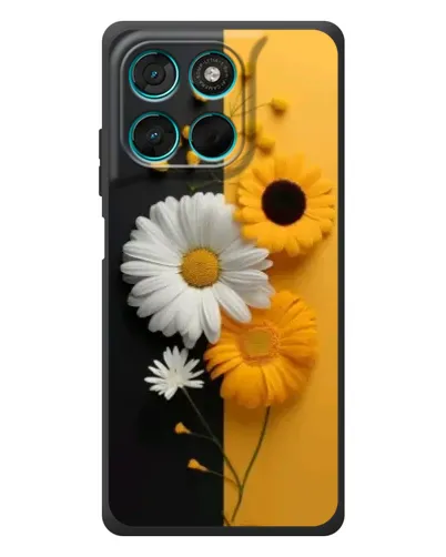 Чехол для Motorola MOTO G86 Power с картинкой «Подсолнух и ромашка» Чехол для Motorola MOTO G86 Power с картинкой «Подсолнух и ромашка»