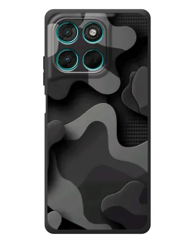 Чехол для Motorola MOTO G86 Power с картинкой «Темный абстрактный камуфляж» Чехол для Motorola MOTO G86 Power с картинкой «Темный абстрактный камуфляж»