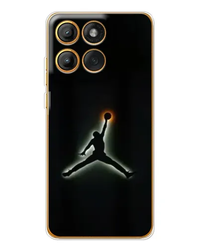 Чехол для Motorola MOTO G86 с картинкой «Jordan Gradient Logo» Чехол для Motorola MOTO G86 с картинкой «Jordan Gradient Logo»