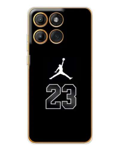 Чехол для Motorola MOTO G86 с картинкой «Jordan Flight 23» Чехол для Motorola MOTO G86 с картинкой «Jordan Flight 23»