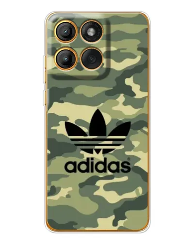 Чехол для Motorola MOTO G86 с картинкой «Милитари стиль Adidas» Чехол для Motorola MOTO G86 с картинкой «Милитари стиль Adidas»