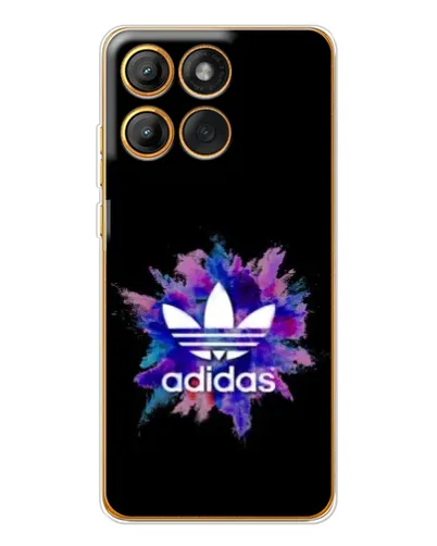 Чехол для Motorola MOTO G86 с картинкой «Взрыв красок Adidas» Чехол для Motorola MOTO G86 с картинкой «Взрыв красок Adidas»
